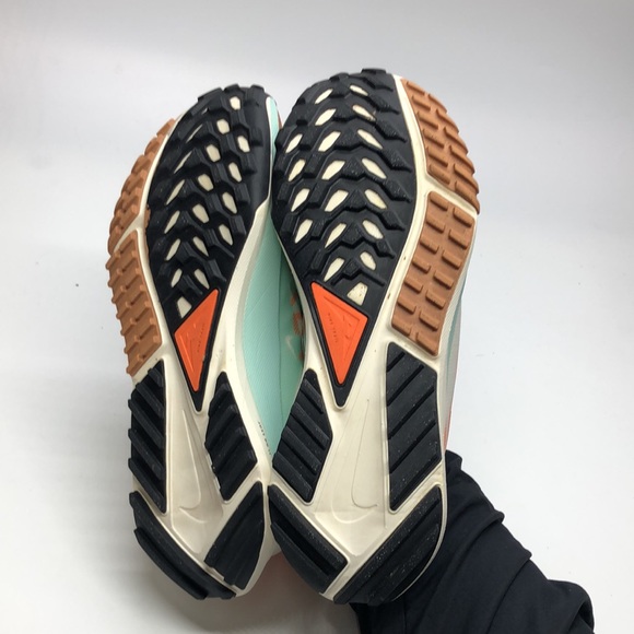 Mens Nike React Pegasus Trail 4 TX White/Brown/Blue FN8886-181 USED Size 9.5 - Picture 7 of 10